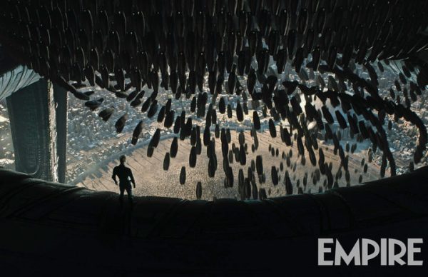 La imagen de un neomorfo comiéndose a un hombre en “Alien: Covenant” impresiona 2