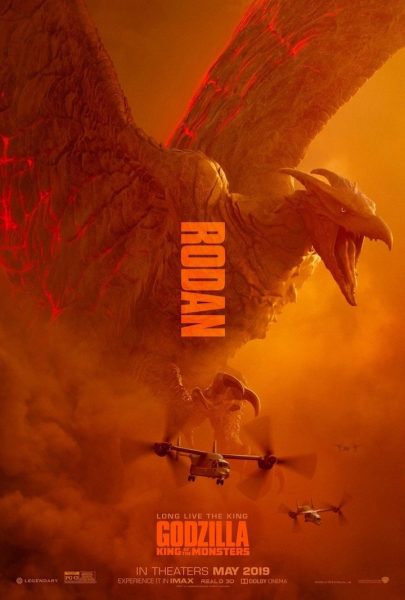 nuevos pósters de "Godzilla II: de los monstruos" son una maravilla