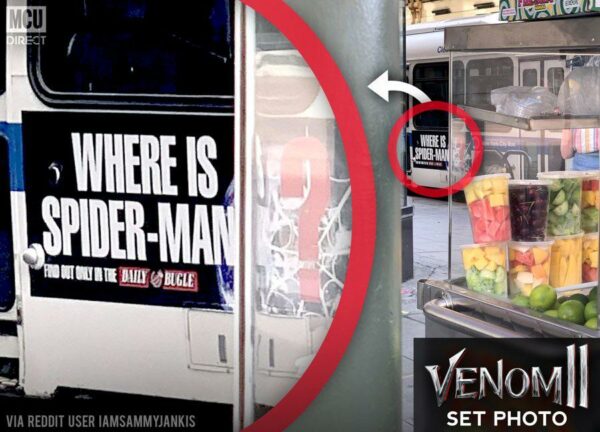 ¡La nueva imagen del rodaje de "Venom 2" apunta directamente a "Spider-Man"! 2