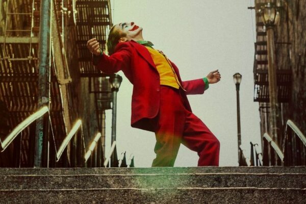 La grabación de Joaquin Phoenix preparándose y rodando la escena de las escaleras de "Joker" 1