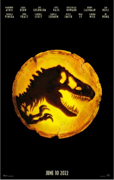El primer cartel teaser de "Jurassic World: Dominion" trae un bajón descomunal 4