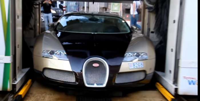 WOULD YOU WASH YOUR BUGATTI LIKE THAT YouTube