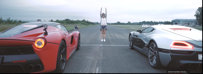 Rimac Concept One vs LaFerrari YouTube