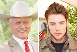Larry Hagman poses during Day 3 of the 50th Monte Carlo TV Festi