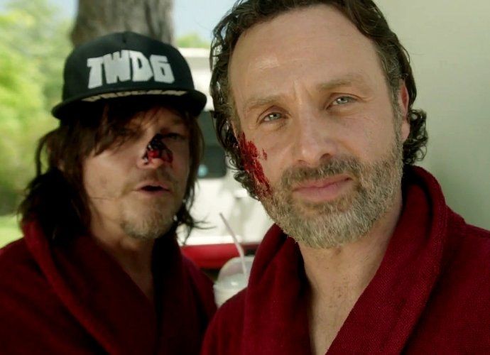 andrew-lincoln-and-norman-reedus-envision-lighter-walking-dead-in-nbc-s-red-nose-day-special