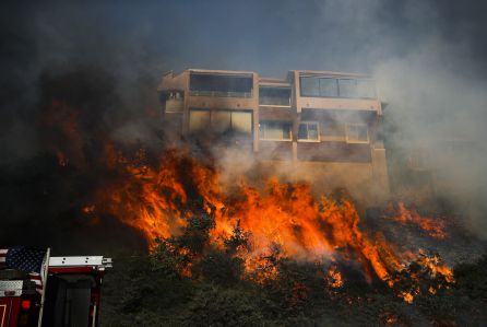 California Wildfires, Ventura, USA - 05 Dec 2017