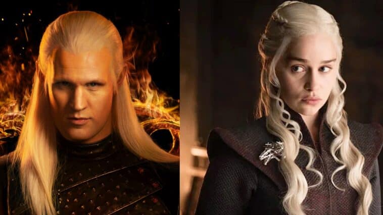 ]Daenerys Targaryen es interpretada por Emilia Clarke y el actor de Viserys Ier Targaryen es Paddy Considereine[